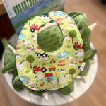 Cloth bib with waterproof back by Mopebi