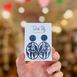 Ted & Tilly botanical earrings