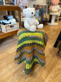 Ready-to-send crochet blanket