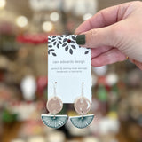 Cara Edwards ceramic earrings