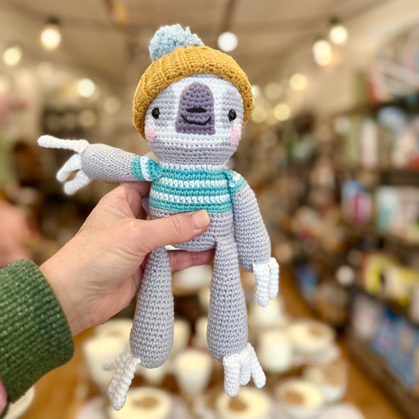 Otis the crochet sloth