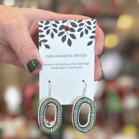 Cara Edwards ceramic earrings