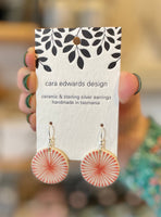Cara Edwards ceramic earrings