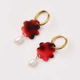 Martha Jean cloud and pearl earrings