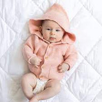 Finley knit cotton jacket with hood by Di Lusso
