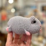 Crochet guinea pig by The Crocheting Constable