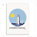 Bruny Island lighthouse art print by Sense of Wild