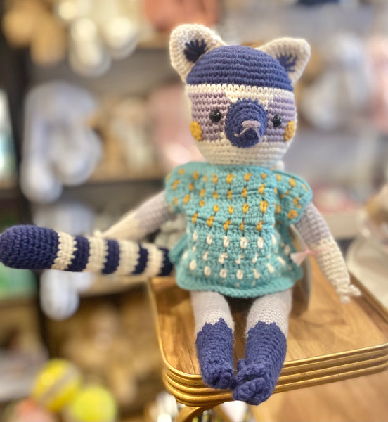 Tina Lemur by The Crocheting Constable