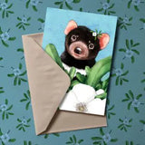 Best in Show greeting card by Cal Heath
