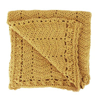 Cotton crochet blanket by OB Designs