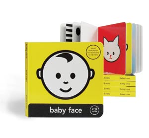 Baby Face board book by Katey Love
