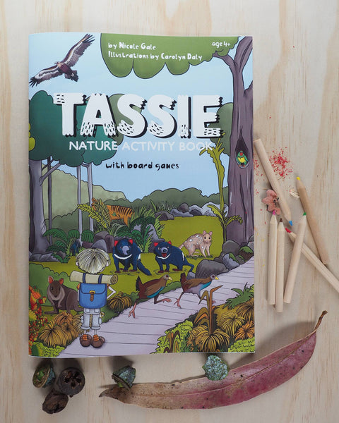 Tassie nature activity book – Wild by Nature