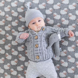 Di Lusso cotton baby beanie