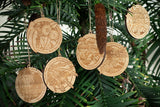 Tasmanian flora decorations (set of 6) by Sambatiki