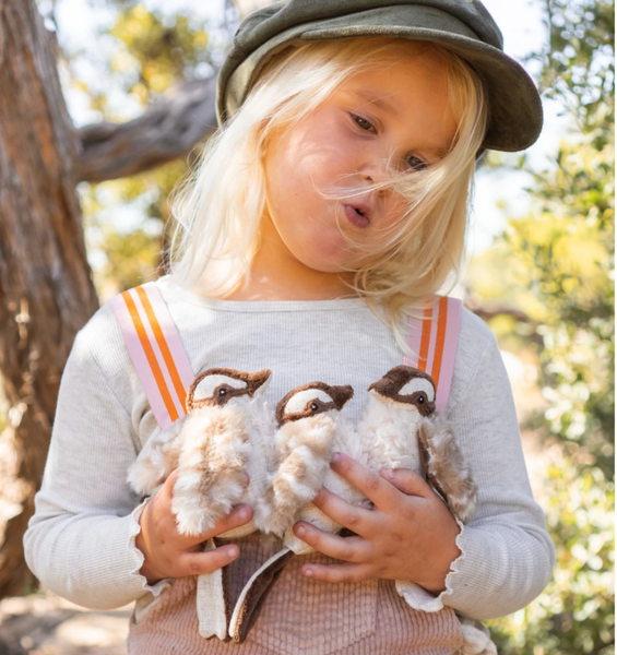 Ken the Kookaburra rattle by Nana Huchy