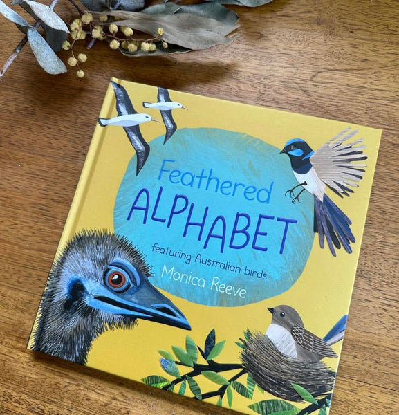 Feathered Alphabet book by Monica Reeve