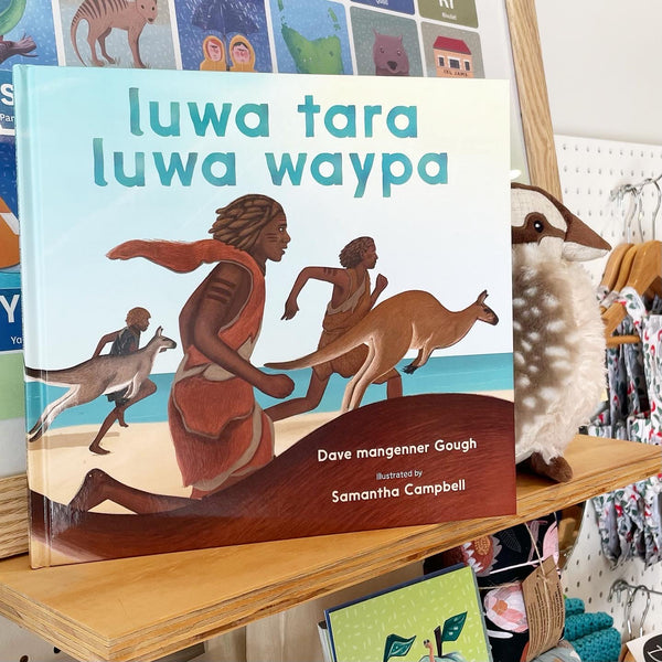luwa tara luwa waypa: Three kangaroos three Tasmanian Aboriginal men book