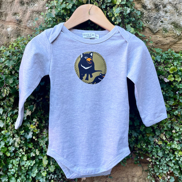 Huggables Tasmanian devil and tiger onesie