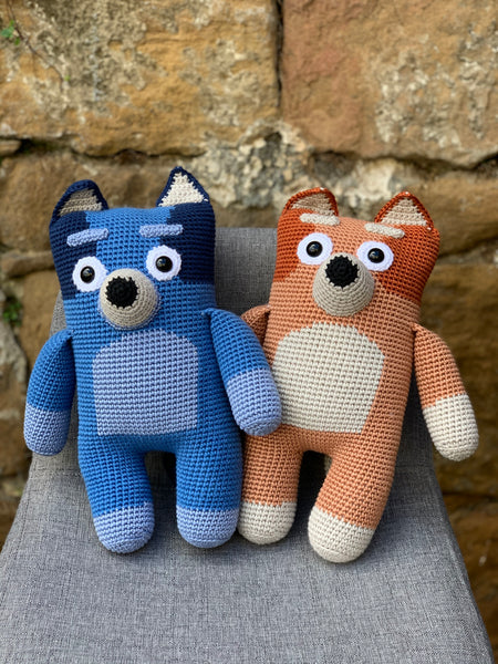 Crochet Bluey by The Crocheting Constable