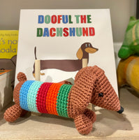 Dooful crochet dachshund