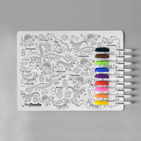 Hey Doodle reusable colour-in silicone placemat