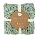 Cotton crochet blanket by OB Designs