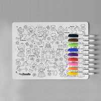 Hey Doodle reusable colour-in silicone placemat