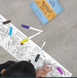 Hey Doodle Tales erasable silicone book