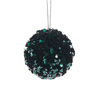 Holly & Ivy sequin bauble