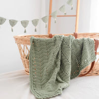 Cotton crochet blanket by OB Designs