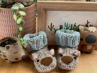 *MADE TO ORDER* Tasmanian devil, wombat & koala booties