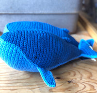 Crochet whale by The Crocheting Constable