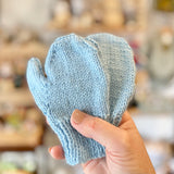 Hand-knitted mittens (toddler size)