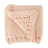 Cotton crochet blanket by OB Designs