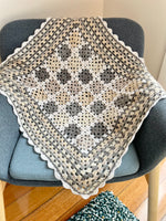 Custom order ‘granny square’ crochet blanket by Lily & Dot