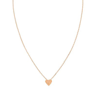 Gold heart necklace by Tiger Tree