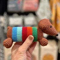 Crochet Dooful dachshund by The Crocheting Constable