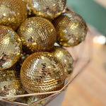 Holly & Ivy sequin bauble