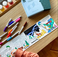 Hey Doodle Tales erasable silicone book