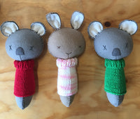 Felt sensory rattle by Mopebi