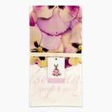 Petal & Pins linen tea towel