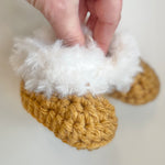 Baby booties by Duck Duck Moose