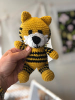 Crochet tiger by Shane
