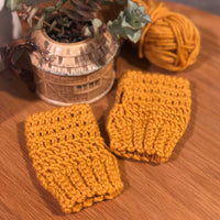 Fingerless gloves (toddler size)