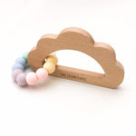 One Chew Three silicone and beech teether